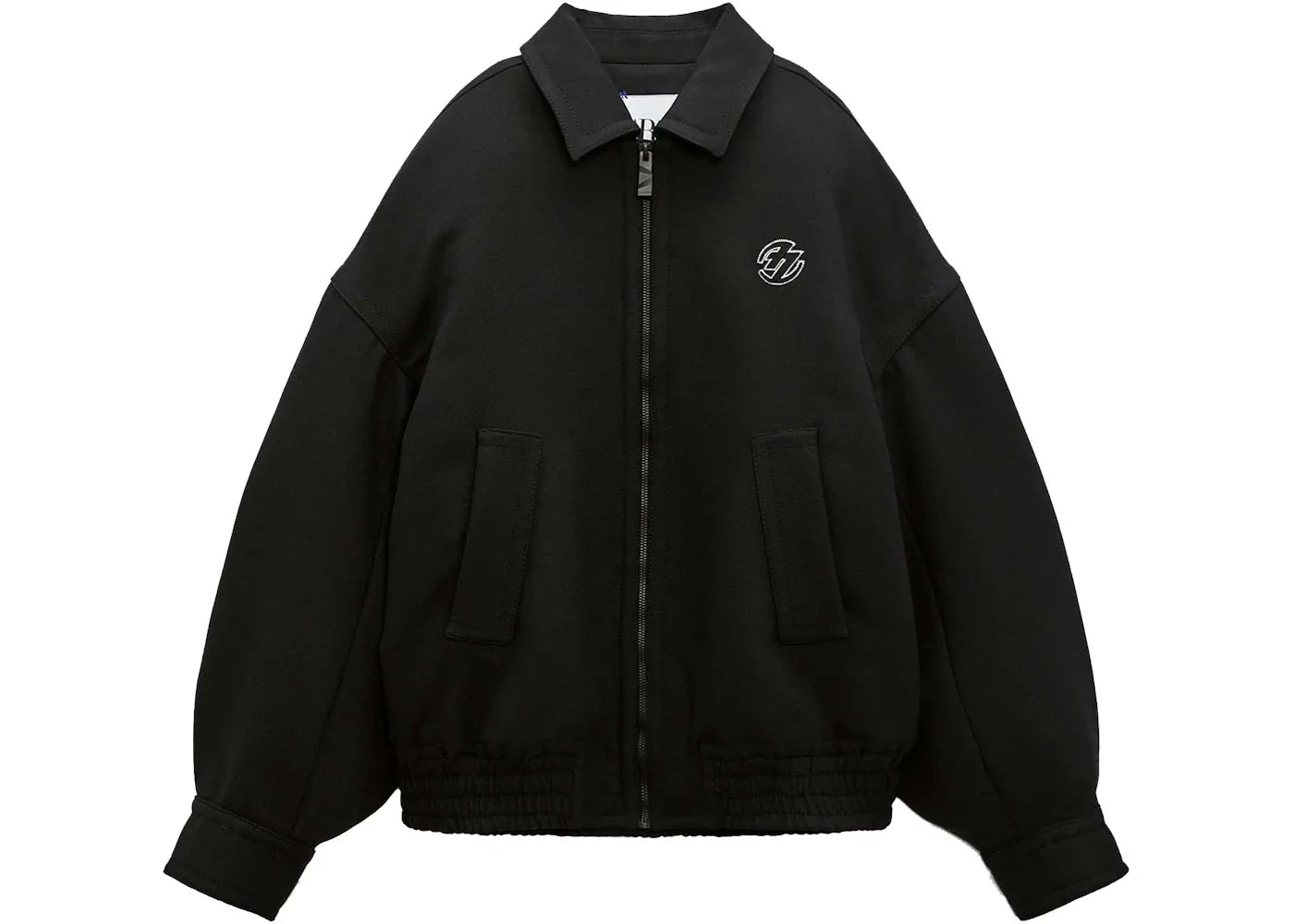 ADER error x Zara Oversized Bomber Jacket Black