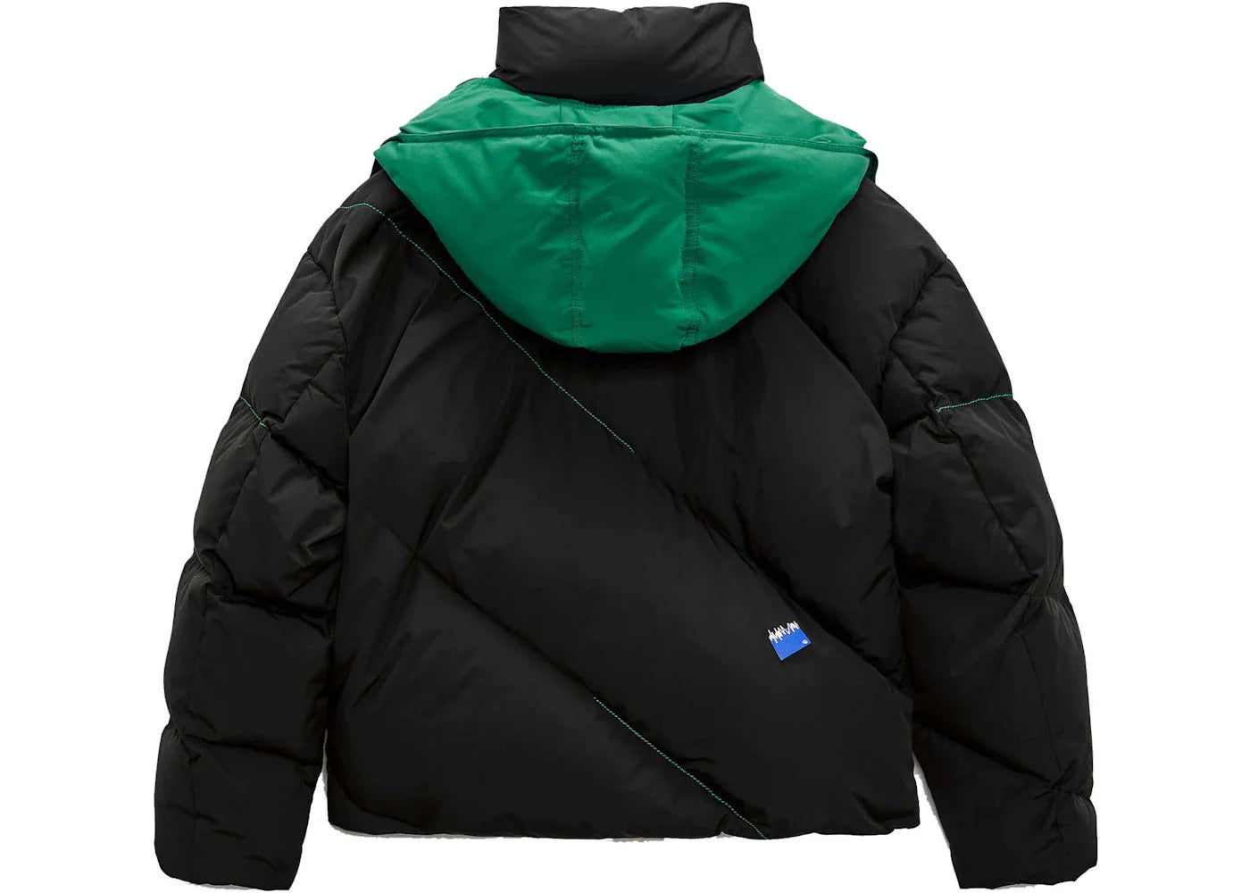 ADER error x Zara Oversized Puffer Jacket Black
