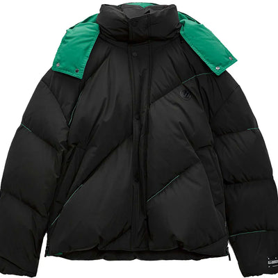ADER error x Zara Oversized Puffer Jacket Black