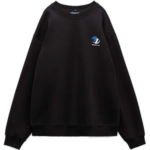 ADER error x Zara Oversized Sweatshirt Black