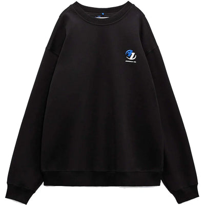 ADER error x Zara Oversized Sweatshirt Black