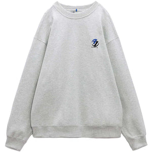 ADER error x Zara Oversized Sweatshirt Grey Marl