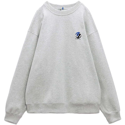 ADER error x Zara Oversized Sweatshirt Grey Marl