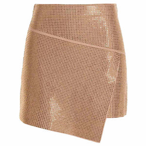 AndreĀdamo Sequin Knit Skirt