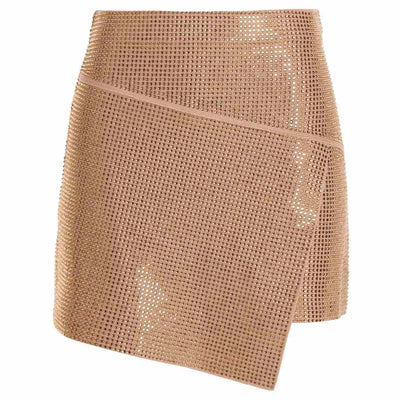 AndreĀdamo Sequin Knit Skirt