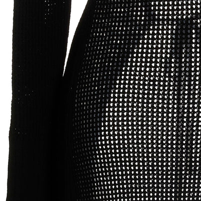AndreĀdamo Openwork Long Cardigan