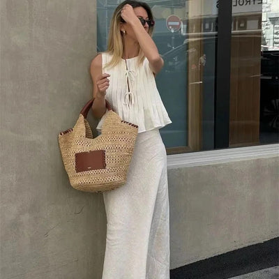 Miya Statement Vest Top with Skirt