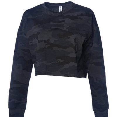 Women's Lightweight Crop Crew Neck