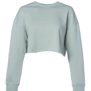 Women's Lightweight Crop Crew Neck