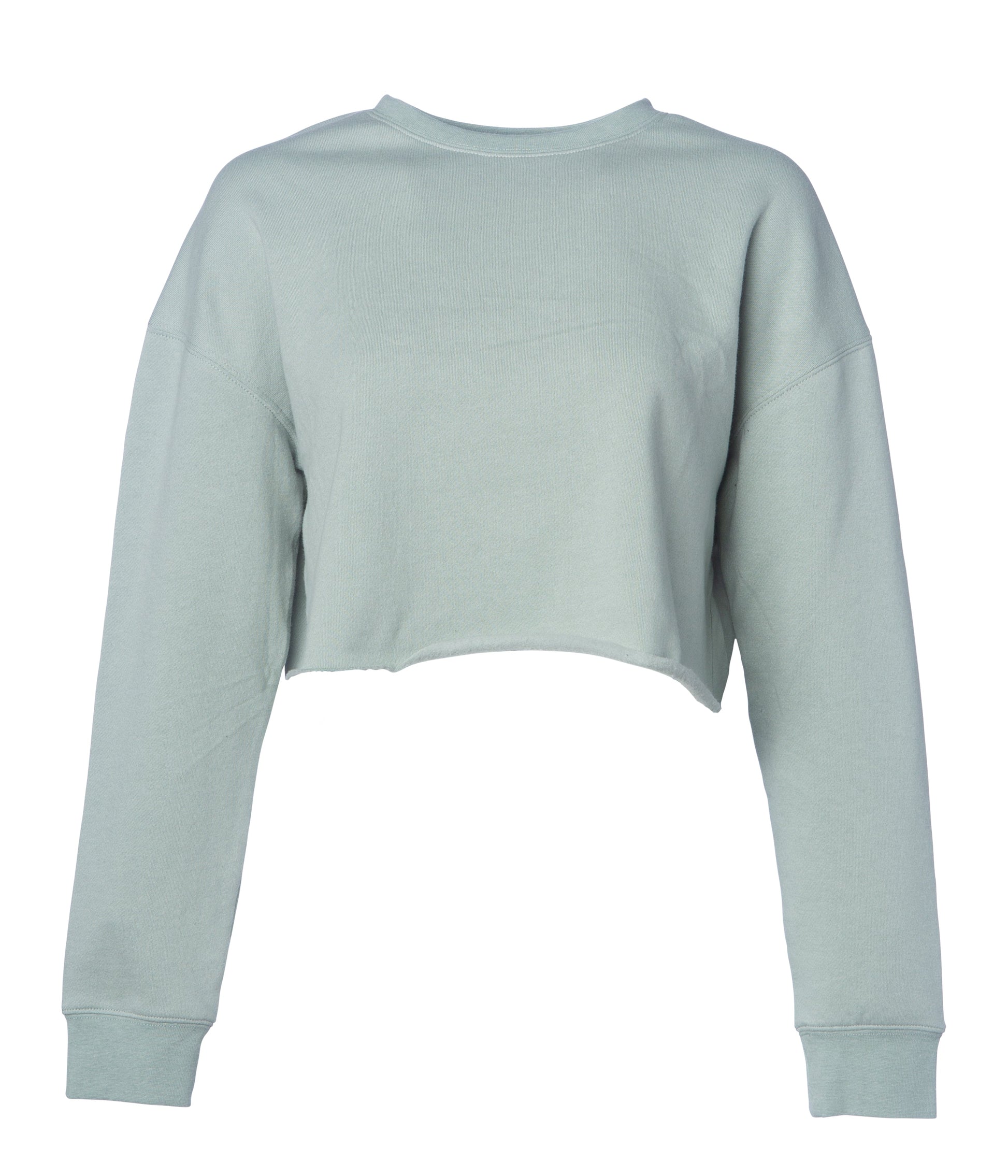 Women's Lightweight Crop Crew Neck