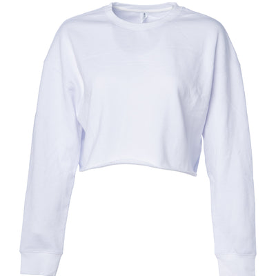 Women's Lightweight Crop Crew Neck