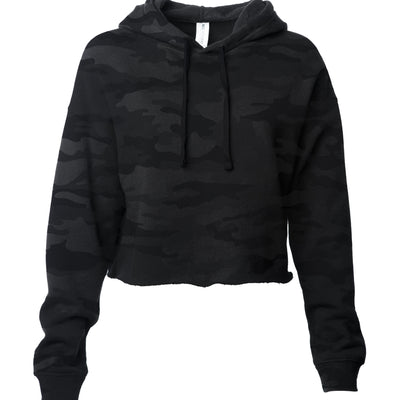 Women's Lightweight Crop Hooded Pullover