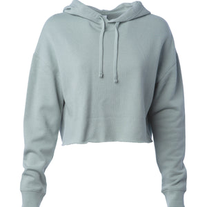 Women's Lightweight Crop Hooded Pullover