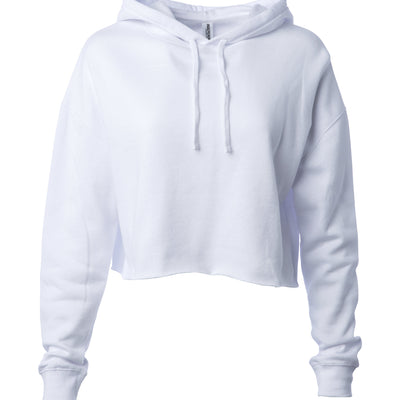 Women's Lightweight Crop Hooded Pullover