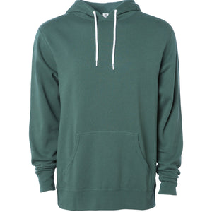 Unisex Lightweight Fitted Hooded Pullover Sweatshirt