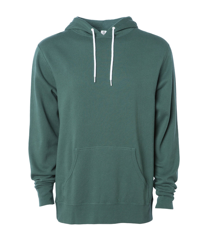 Unisex Lightweight Fitted Hooded Pullover Sweatshirt