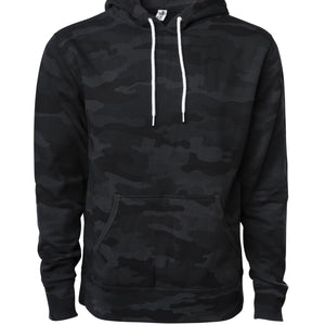 Unisex Lightweight Fitted Hooded Pullover Sweatshirt