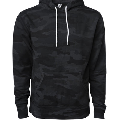 Unisex Lightweight Fitted Hooded Pullover Sweatshirt