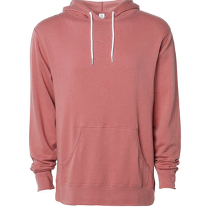 Unisex Lightweight Fitted Hooded Pullover Sweatshirt
