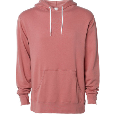 Unisex Lightweight Fitted Hooded Pullover Sweatshirt