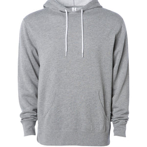 Unisex Lightweight Fitted Hooded Pullover Sweatshirt
