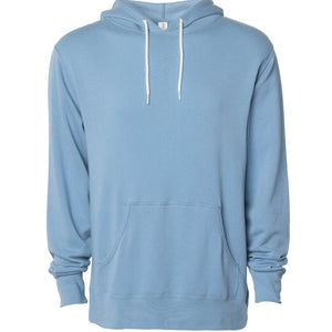 Unisex Lightweight Fitted Hooded Pullover Sweatshirt