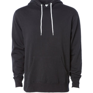 Unisex Lightweight Fitted Hooded Pullover Sweatshirt