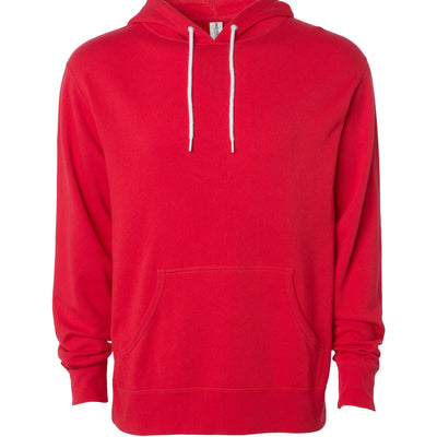 Unisex Lightweight Fitted Hooded Pullover Sweatshirt