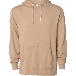 Unisex Lightweight Fitted Hooded Pullover Sweatshirt