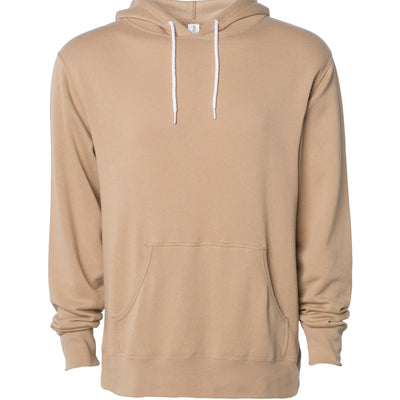 Unisex Lightweight Fitted Hooded Pullover Sweatshirt