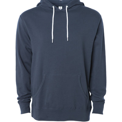 Unisex Lightweight Fitted Hooded Pullover Sweatshirt