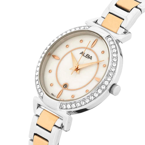 Alba Fashion White Mother-Of-Pearl Dial Women 31mm AH7BE9X1