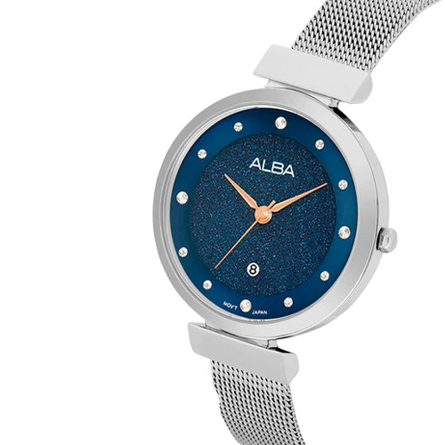 Alba Fashion Blue Dial Women 32mm AH7CA3X1