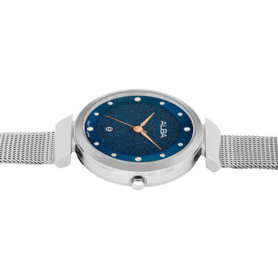 Alba Fashion Blue Dial Women 32mm AH7CA3X1