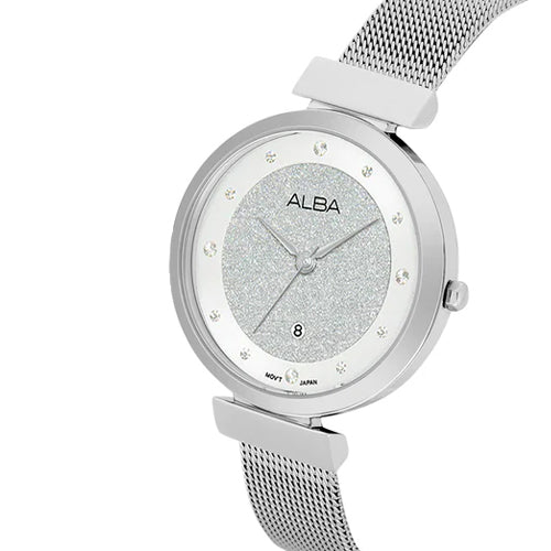 Alba Fashion Silver Dial Women 32mm AH7CG9X1