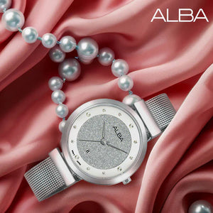 Alba Fashion Silver Dial Women 32mm AH7CG9X1