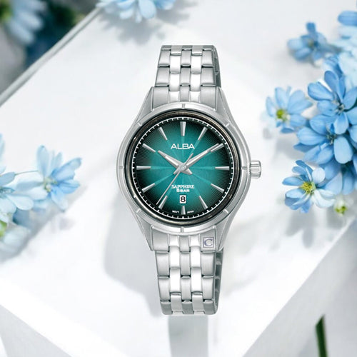 Alba Prestige Blue Dial Women 30mm AH7CY9X1