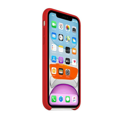 Silicone Case For iPhone X / XS - Red