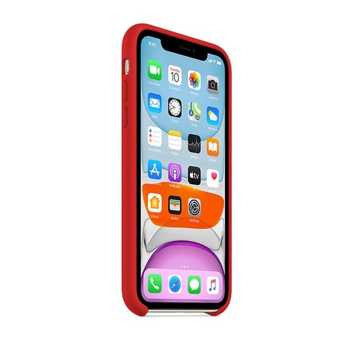 Silicone Case For iPhone X / XS - Red