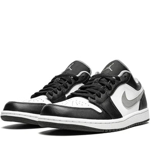 AIR JORDAN 1 LOW BLACK WHITE GREY