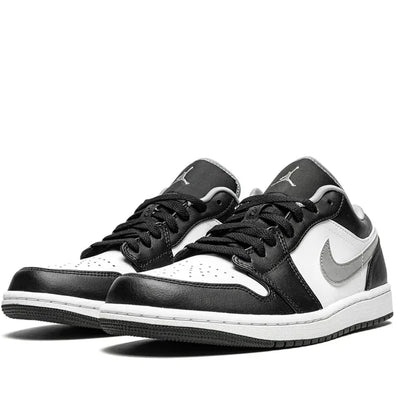 AIR JORDAN 1 LOW BLACK WHITE GREY