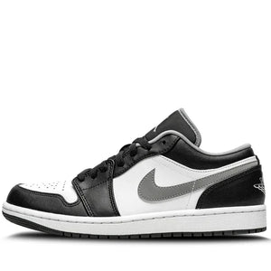 AIR JORDAN 1 LOW BLACK WHITE GREY