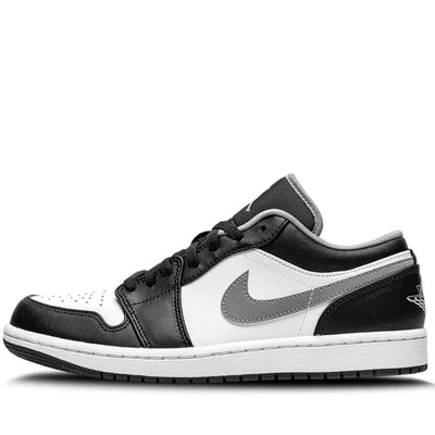AIR JORDAN 1 LOW BLACK WHITE GREY