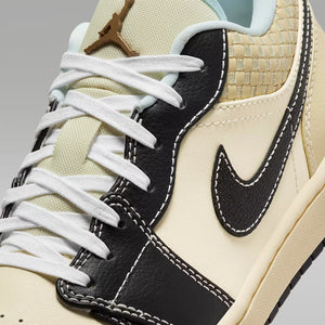 Air Jordan 1 Low SE Coconut Milk Black Muslin