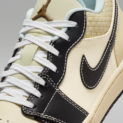 Air Jordan 1 Low SE Coconut Milk Black Muslin