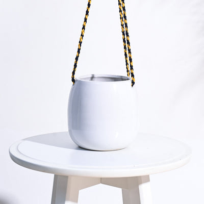 Ladybug Handmade Ceramic Hanging Planter