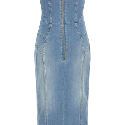 Elisabetta Franchi Denim Dress