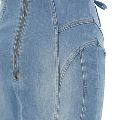 Elisabetta Franchi Denim Dress