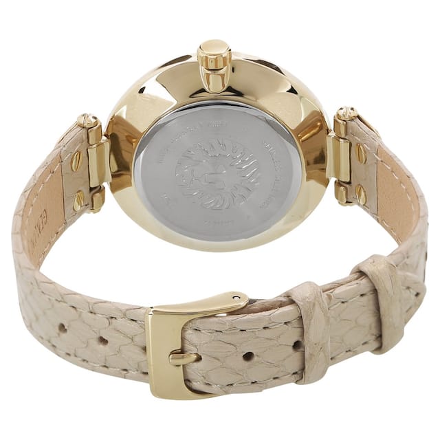 Anne Klein Ceramics Golden Dial Women 34mm