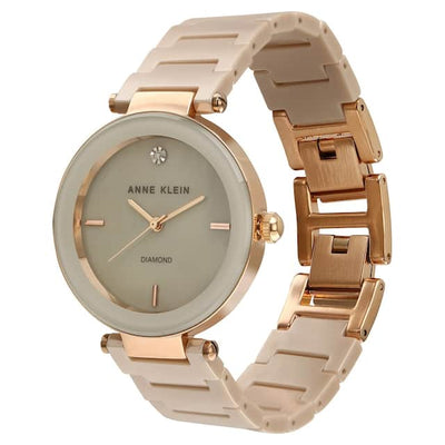 Anne Klein Ceramics White Dial Women 32mm